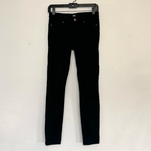 PAIGE Verdugo Ultra Skinny in Black Shadow - Picture 6 of 10
